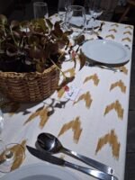 Mantel Ibiza Blanco con Beige 1,50m x 2,50m - Imagen 7