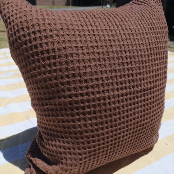 Funda de almohadón Nido de Abeja Coco 45cm x 45cm