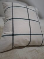 Funda de almohadón Campestre Raya Negro 50cm x 50cm - Imagen 2