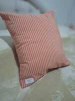 Funda de almohadón Mil Rayas Naranja 50cm x 50cm - Imagen 4