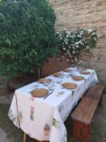 Mantel Ecocuero Suculentas y Cactus 1,34m x 2,50m - Imagen 4