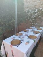 Mantel Ecocuero Suculentas y Cactus 1,34m x 2,50m