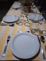 Mantel Aruba Amarillo y Blanco 1,50m x 2,50m - Imagen 4