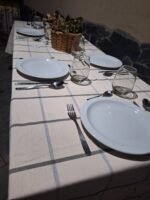 Mantel Campestre Linea Plata 1,50m x 2,00m