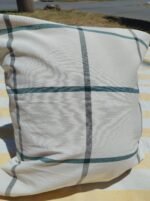 Funda de almohadón Campestre Raya Verde 50cm x 50cm - Imagen 2