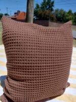 Funda de almohadón Nido de Abeja Coco 45cm x 45cm - Imagen 2