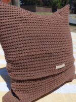 Funda de almohadón Nido de Abeja Coco 45cm x 45cm - Imagen 3