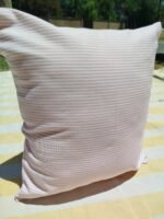 Funda de almohadón Mil Rayas Rosa Bebe 40cm x 40cm
