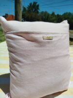 Funda de almohadón Mil Rayas Rosa Bebe 40cm x 40cm - Imagen 2