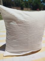 Funda de almohadón Lisa Blanco 40cm x 40cm