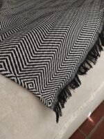 Manta Nativa Negra 1,10m x 1,80m - Imagen 3