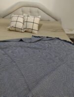 Manta Nativa Azul Marino 1,10m x 1,80m - Imagen 4