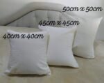 Relleno de Almohadon 50cm x 50cm Blanco - Imagen 2