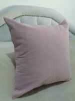 Funda de almohadón Lisa Rosa 50cm x 50cm