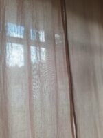 Cortinas de Gasa Par 1,10m x 2,80m Rosa Viejo - Imagen 5