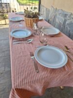 Mantel Belice Naranja 2,00m x 2,00m