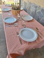 Mantel Belice Naranja 2,00m x 2,00m - Imagen 2