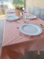 Mantel Belice Naranja 2,00m x 2,00m - Imagen 3