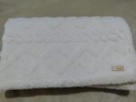 Mantita de Bebe Iniverno Natural Jackard con Corderito 1,00m x 1,30m - Imagen 3