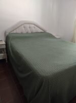 Manta Waffle  Super Larga Verde 1,80m x 2,70m - Imagen 2