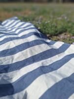 Lona de Playa Aruba 1,00m x 2,00m Azul y Blanco - Imagen 3