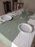 Mantel Liso Blanco 1,50m x 2,50m - Imagen 3