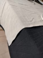 Camino de Mesa Liso Gris Perla 0,35m x 1,45m - Imagen 2