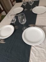 Mantel Liso Gris Perla 1,50m x 3,00m - Imagen 5