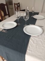 Mantel Liso Gris Perla 1,50m x 2,00m - Imagen 3