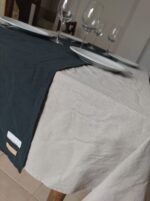 Mantel Liso Gris Perla 1,50m x 3,00m - Imagen 2