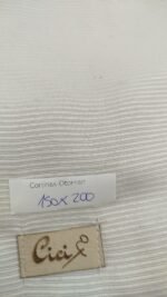 Cortinas Otoman Par 1,30m x 2,00m Natural - Imagen 2