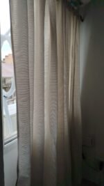 Cortinas Otoman Par 1,30m x 2,00m Natural - Imagen 5