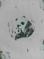 Mantita de Bebe Invierno Rosa Pandas  0,75m x 1,00m - Imagen 3
