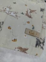 Mantita de Bebe Natural Conejitos  0,75m x 1,00m